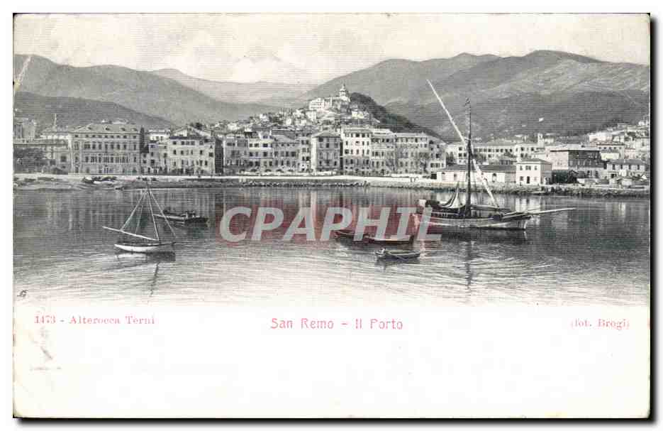 Italia - Italie - Italy - San Remo - Il Porto - CPA 
