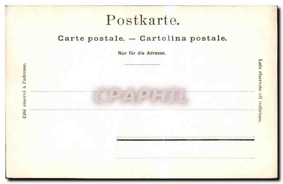 Suisse - Schweiz - Zurich - Winterthur - Technikum - CPA  — Rückseite