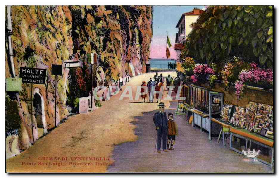 Italia - Italie - Italy - Grimaldi Ventimiglia - Ponte San Luigi - CPA 