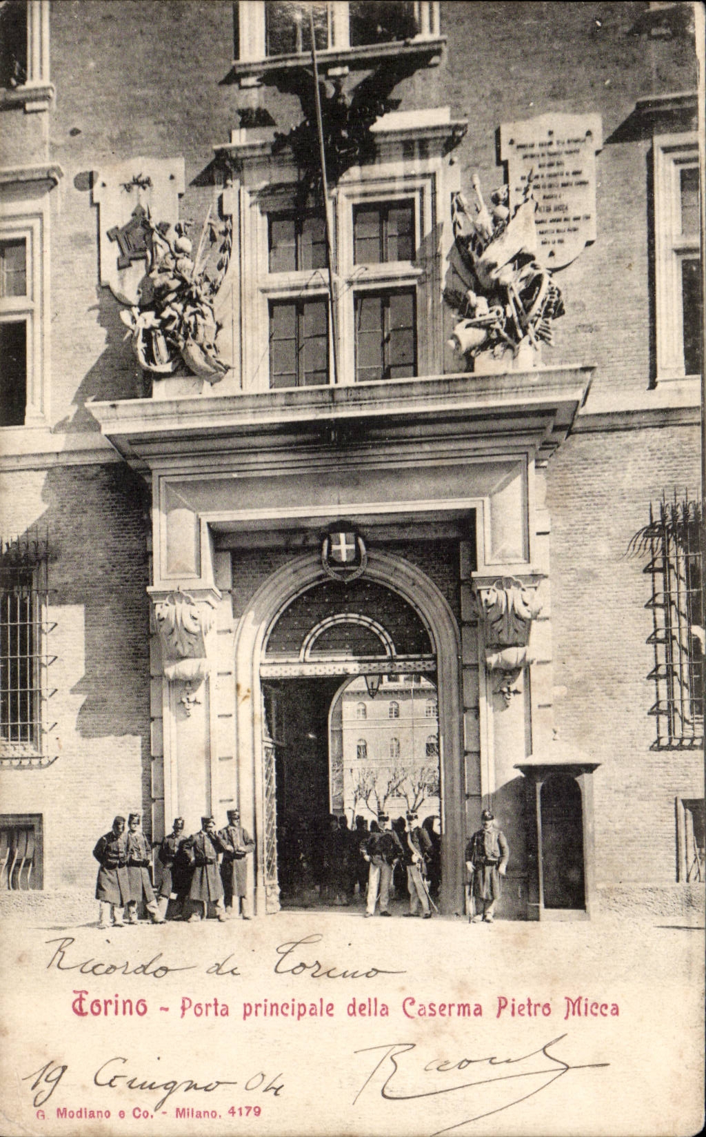 Italia - Italie - Italy - Torino - Turin - Porta Principale - CPA 