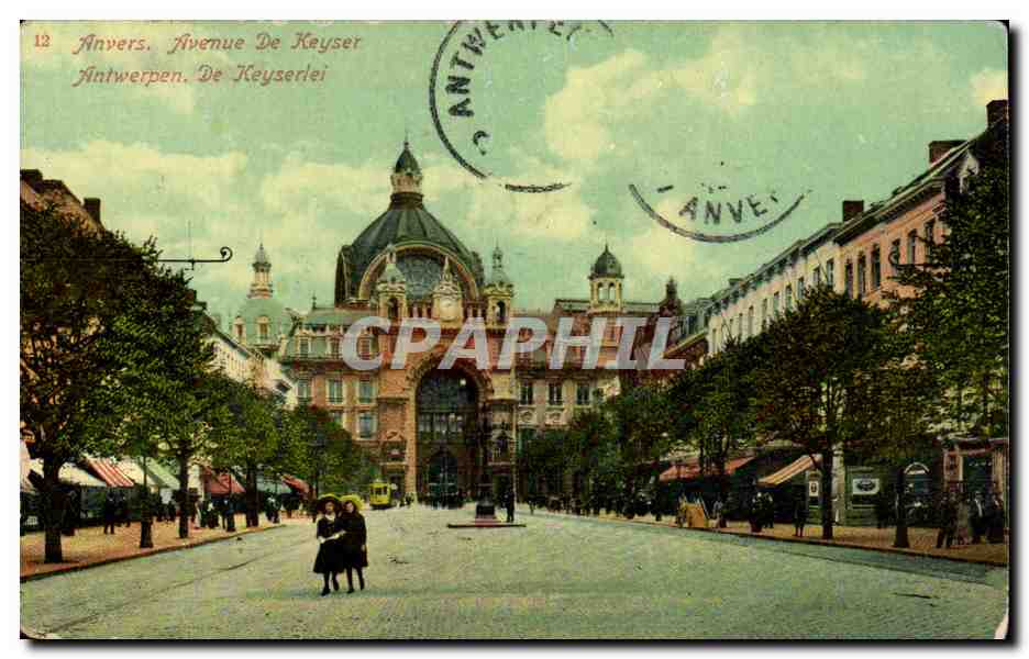Belgique - Belgien - Belgium - Anvers - Avenue de Keyser - CPA 