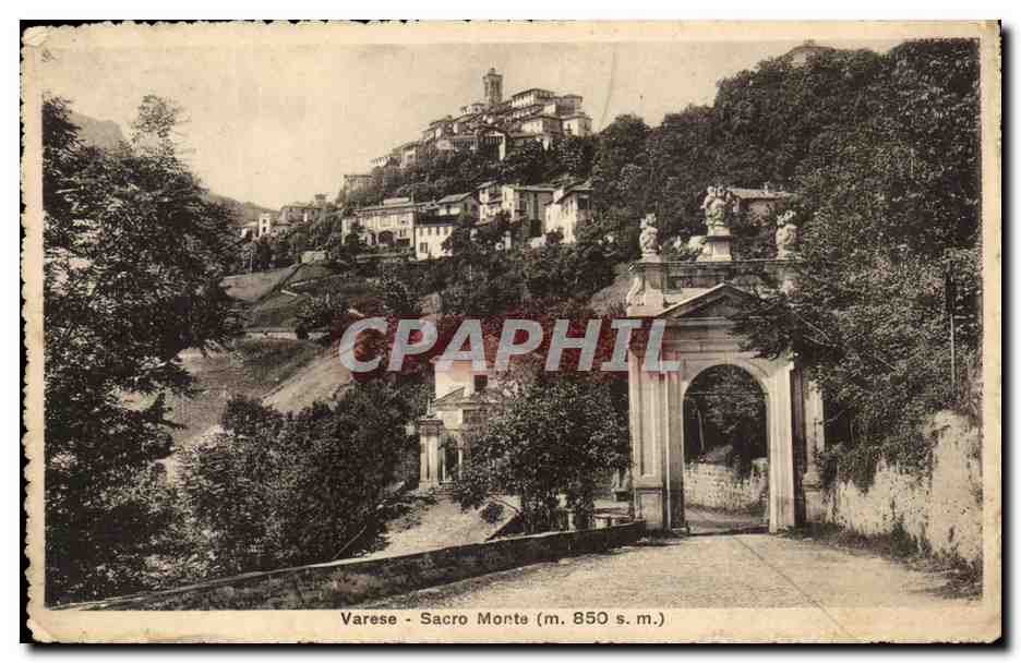 Italie - Italia - Italy - Varese - Sacro Monte - CPA 