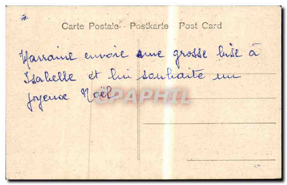 Italie - Italia - Italy - Palermo - Monte Pellegrino - CPA  — Rückseite