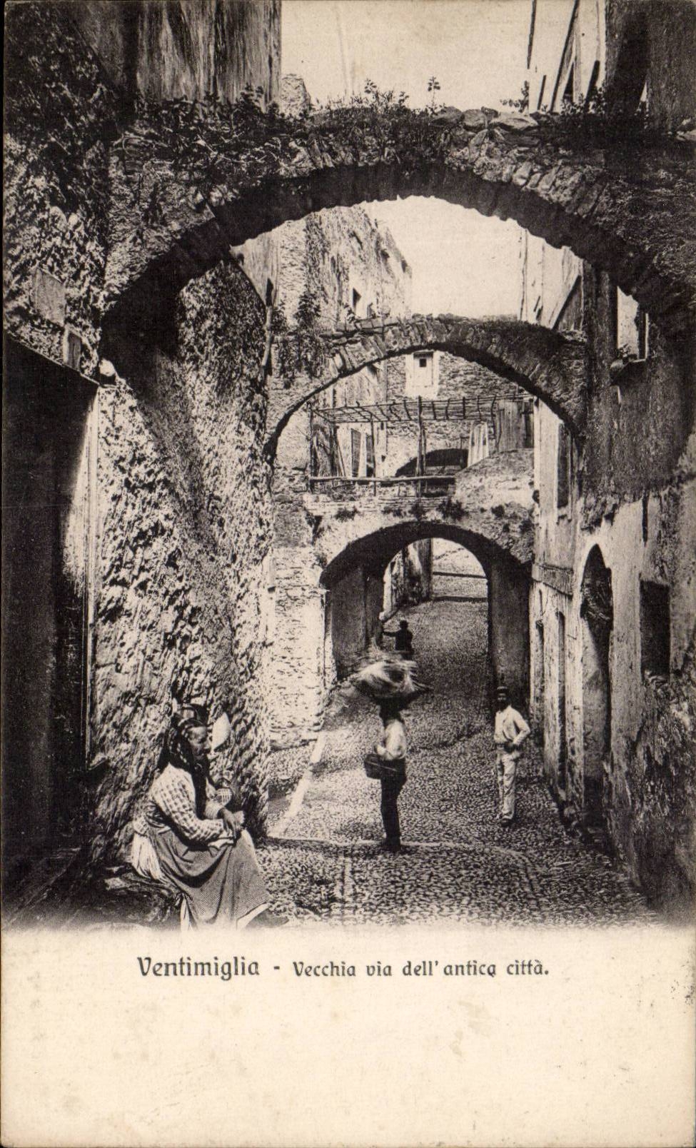 Italie - Italia - Italy - Ventimiglia - Vecchia via dell anticca citta - CPA 