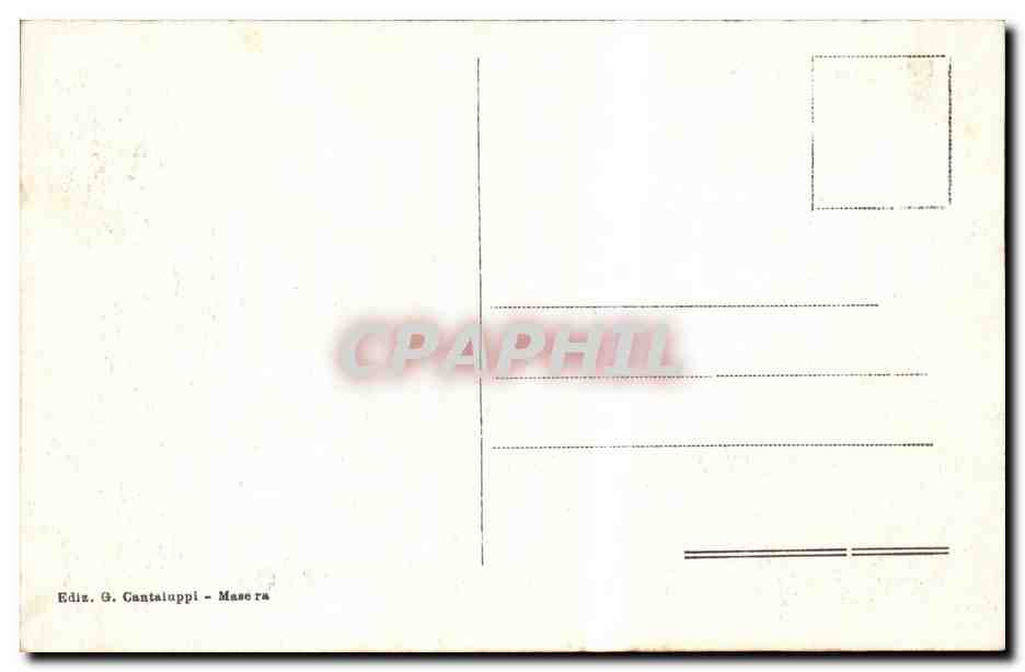 Italie - Italie - Italy - Parrocchia di Masera - CPA  — Rückseite