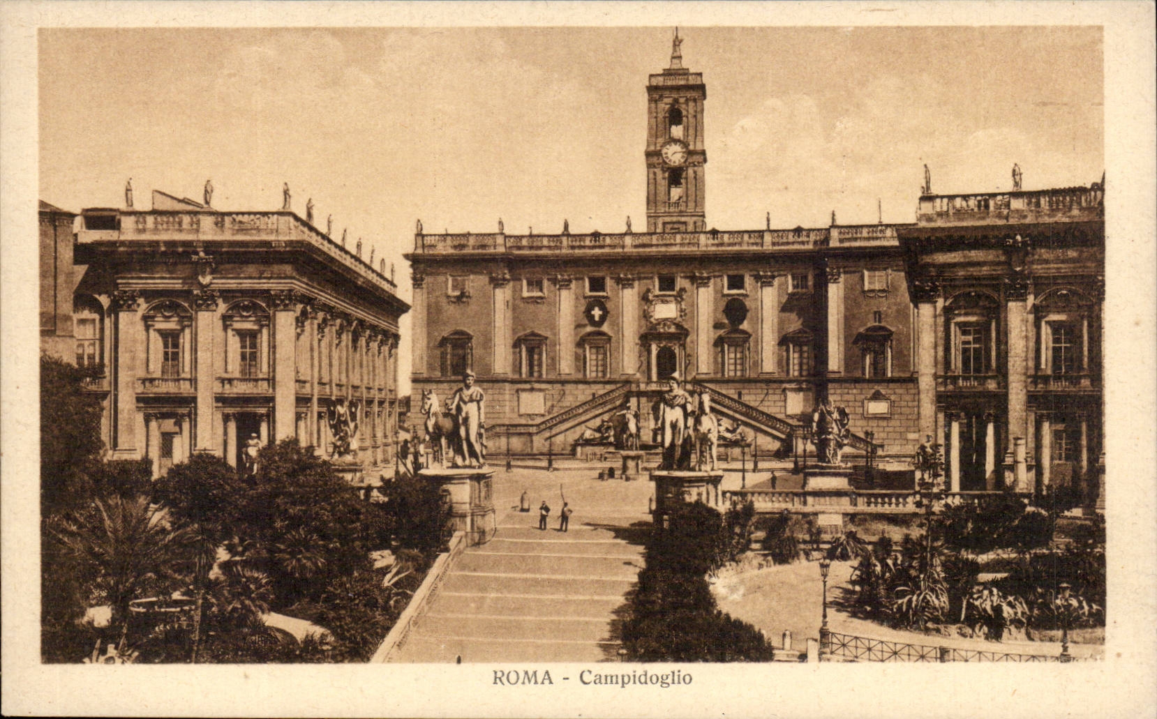Italia - Italy - Italie - Roma - Rome - Campidoglio CPA 