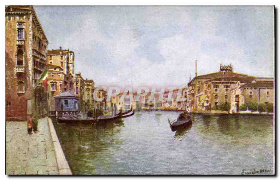 Italia - Italy - Italie - Venice - Venezia - Canal Grande - CPA 