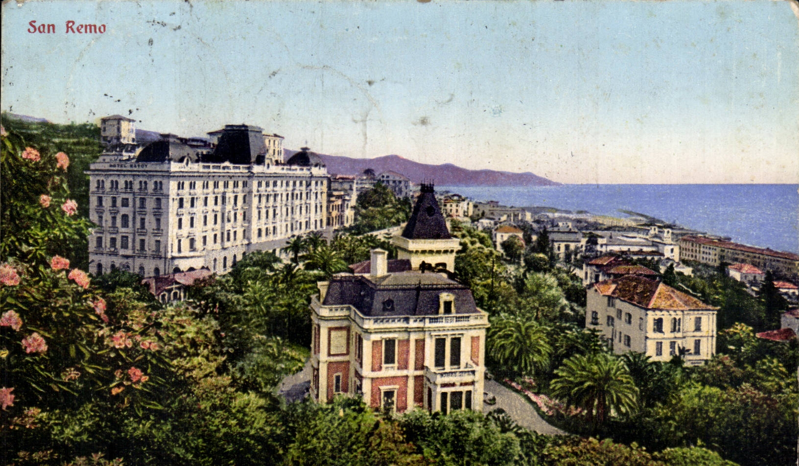 Italia - Italie - Italy - San Remo - Vue Generale - CPA 