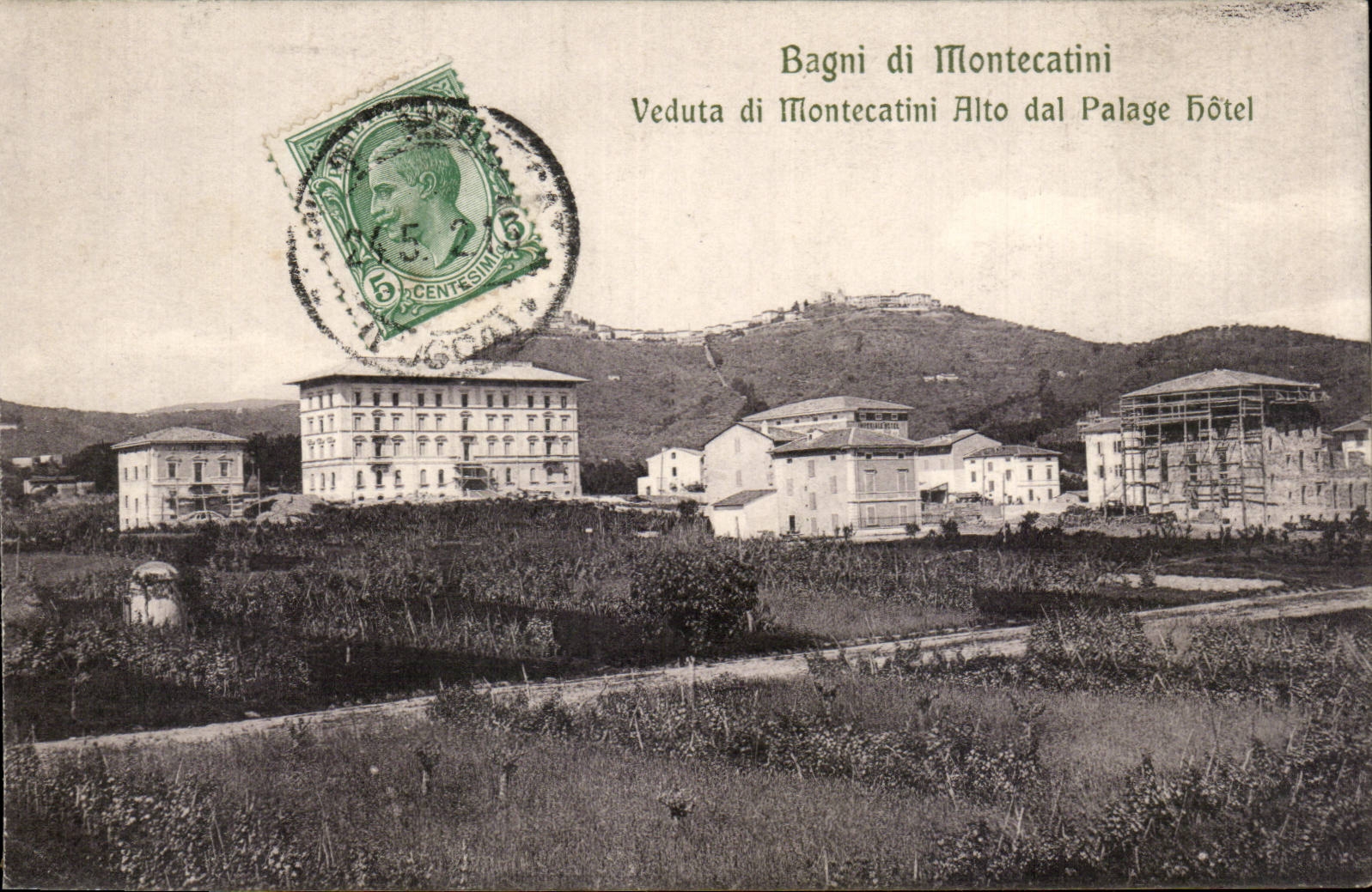 Italia - Italie - Italy - Bagni di Montecatini - Veduta di Montecatini - CPA 
