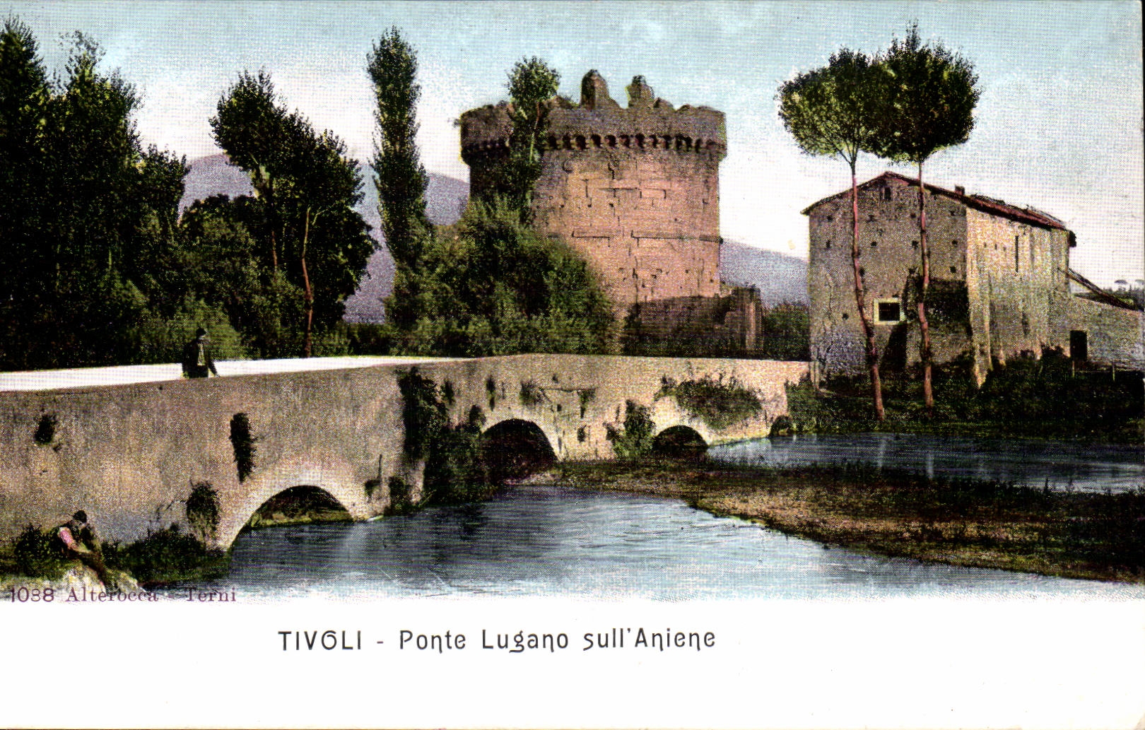 Italia - Italie - Italy - Tivoli - Ponte Lugano sull' Aniene - CPA 