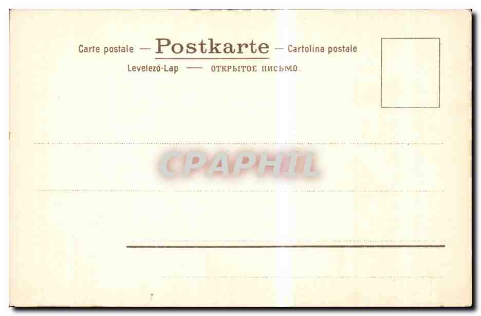 Italia - Italie - Italy - Campagne - Fantaisie - CPA  — Rückseite