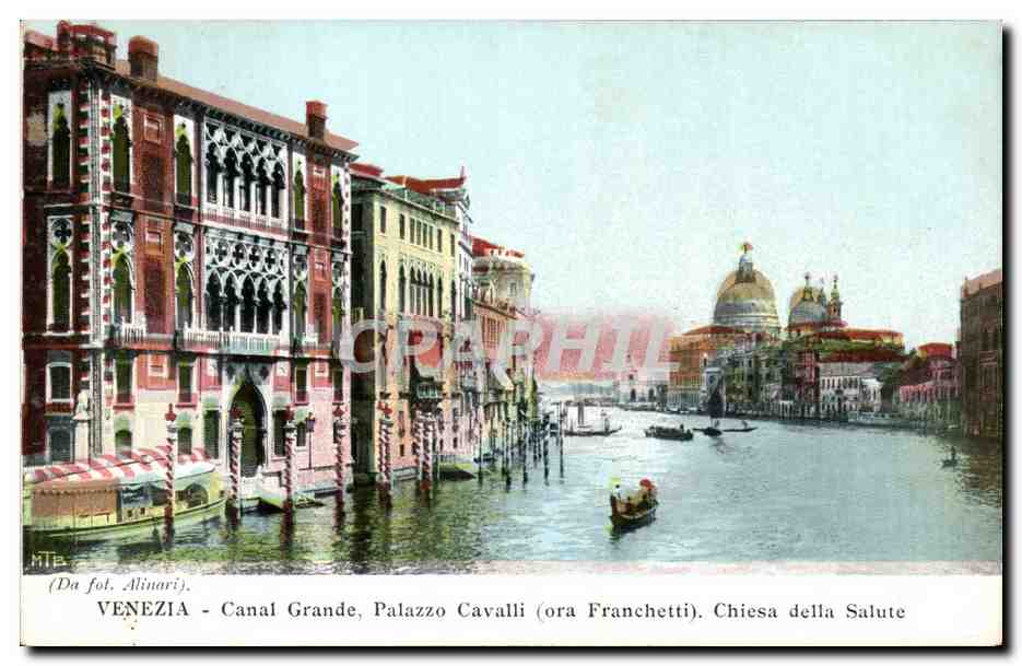 Italia - Italie - Italy - Venice - Venezia - Canal Grande - CPA 