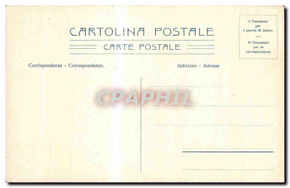 Italia - Italie - Italy - Venice - Venezia - Canal Grande - CPA  — Rückseite