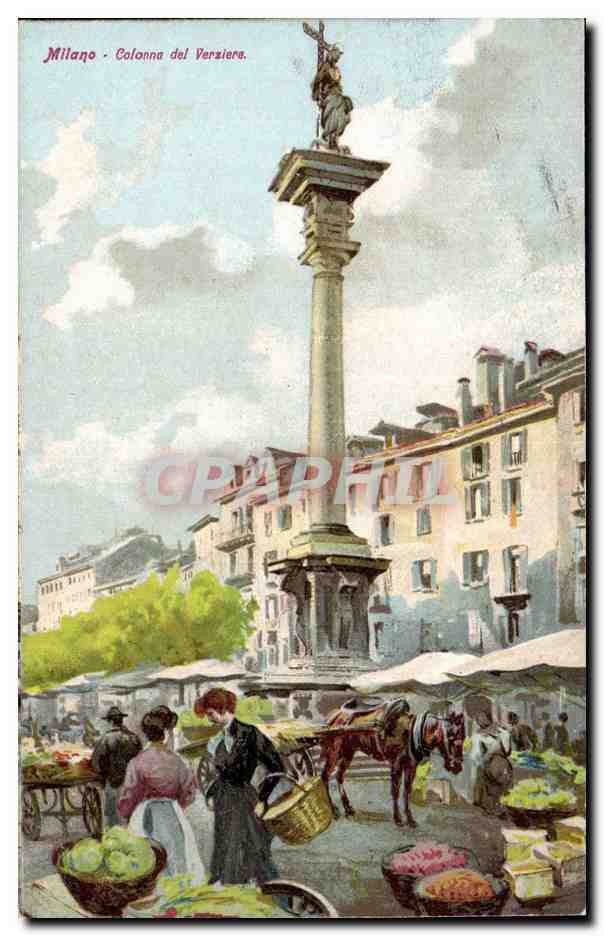 Italia - Italie - Italy - Milano - Milan - Colonna del Verziere - CPA 