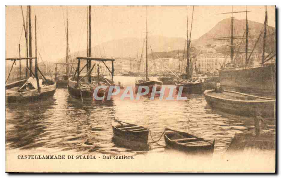 Italia - Italie - Italy - Castellammare di Stabia - Dal Cantiere - CPA 