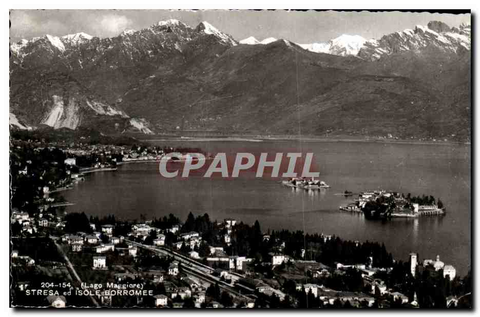 Italia - Italie - Italy - Stresa ed Isole - Lago Maggiore - CPA 