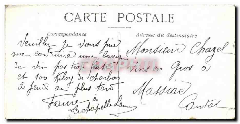 Italia - Italie - Italy - Le Port Palerme - CPA  — Rückseite