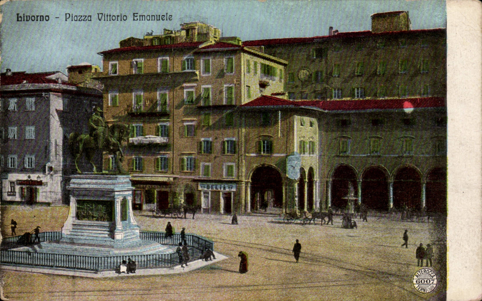 Italie - Italia - Italy - Livorno - Piazza Vittorio Emanuele - CPA 