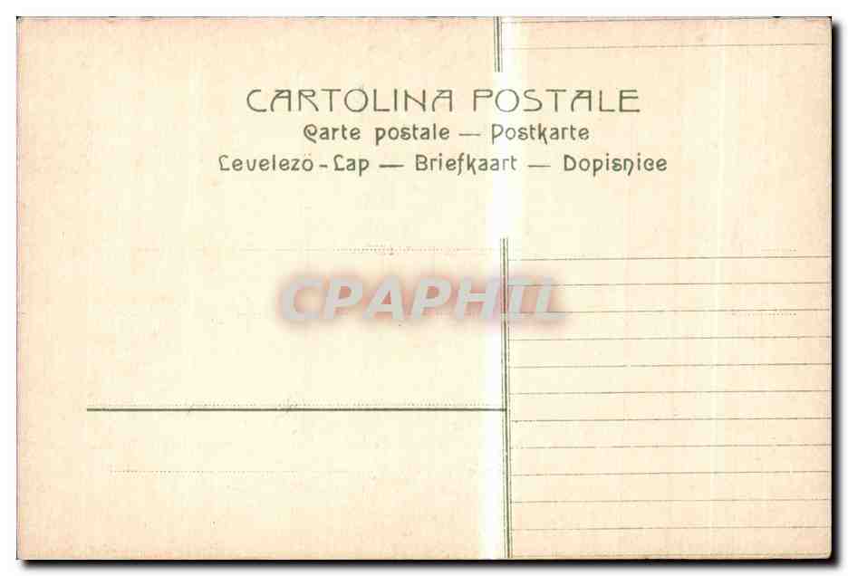 Italie - Italia - Italy - Pompei - Le Coq - rooster - CPA  — Rückseite