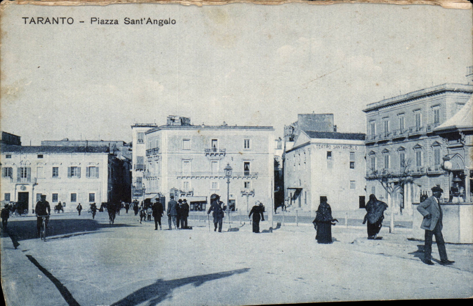 Italia - Italie - Italy - Taranto - Piazza Sant'Angelo - CPA 