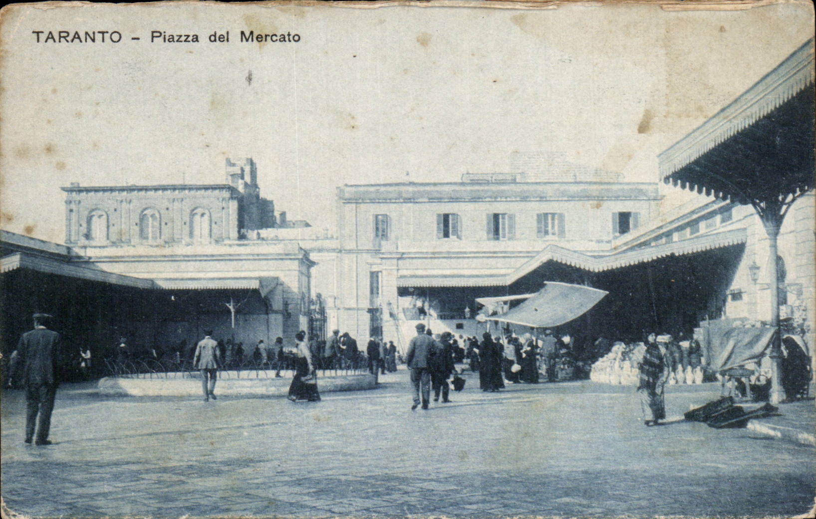 Italia - Italie - Italy - Taranto - Piazza Sant'Angelo - CPA 