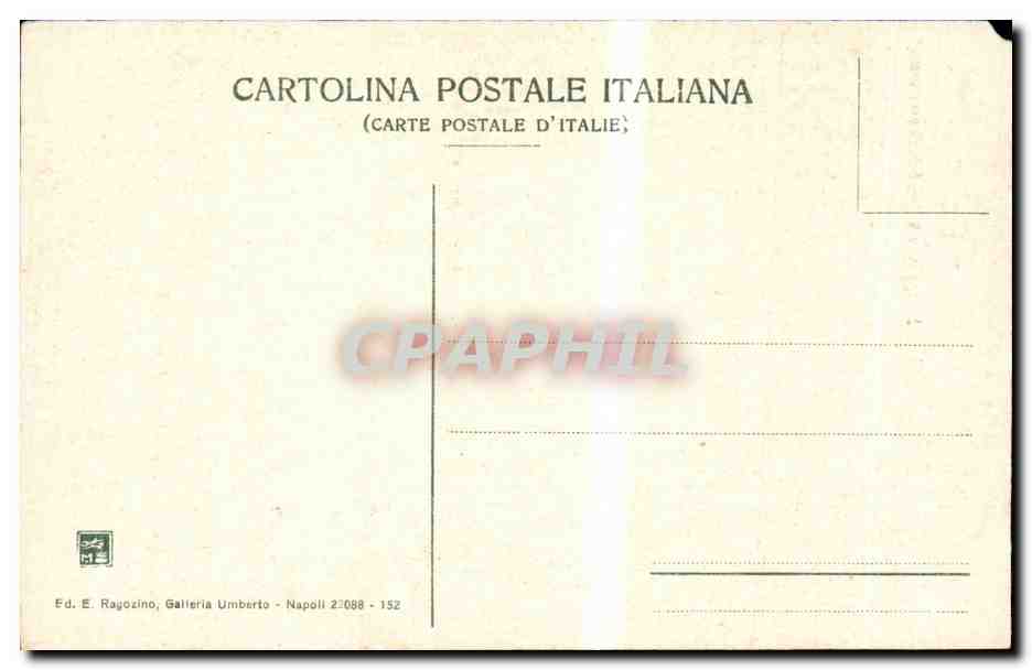 Italia - Italie - Italy - Naples - Napoli - Piazza Trinita Maggiore - CPA  — Verso
