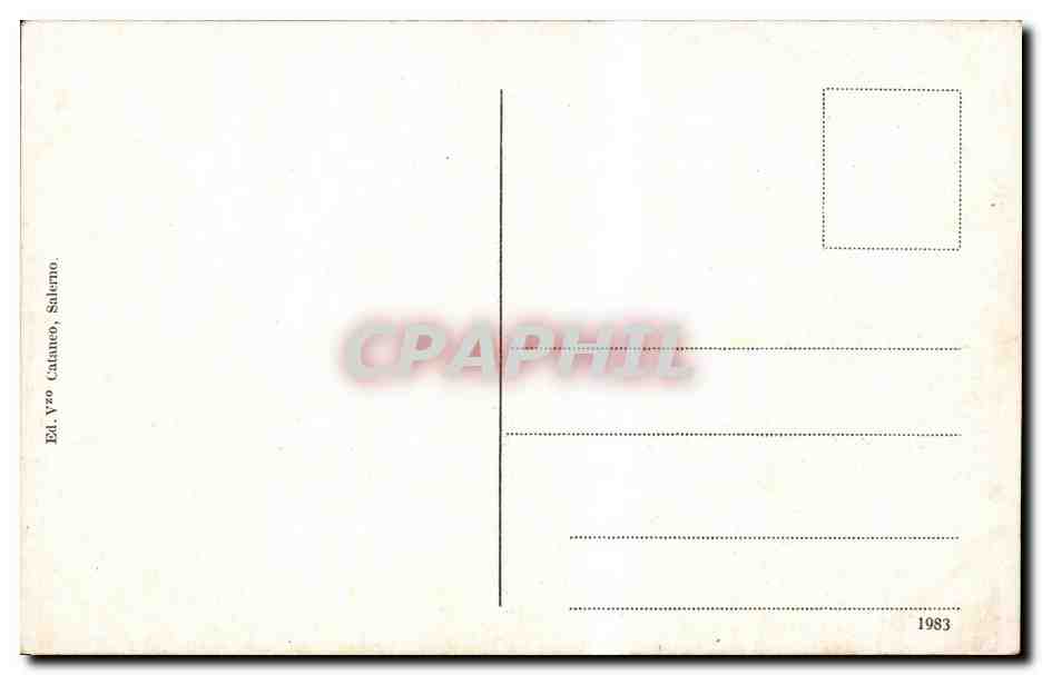 Italia - Italie - Italy - Raito - Panorama - CPA  — Rückseite