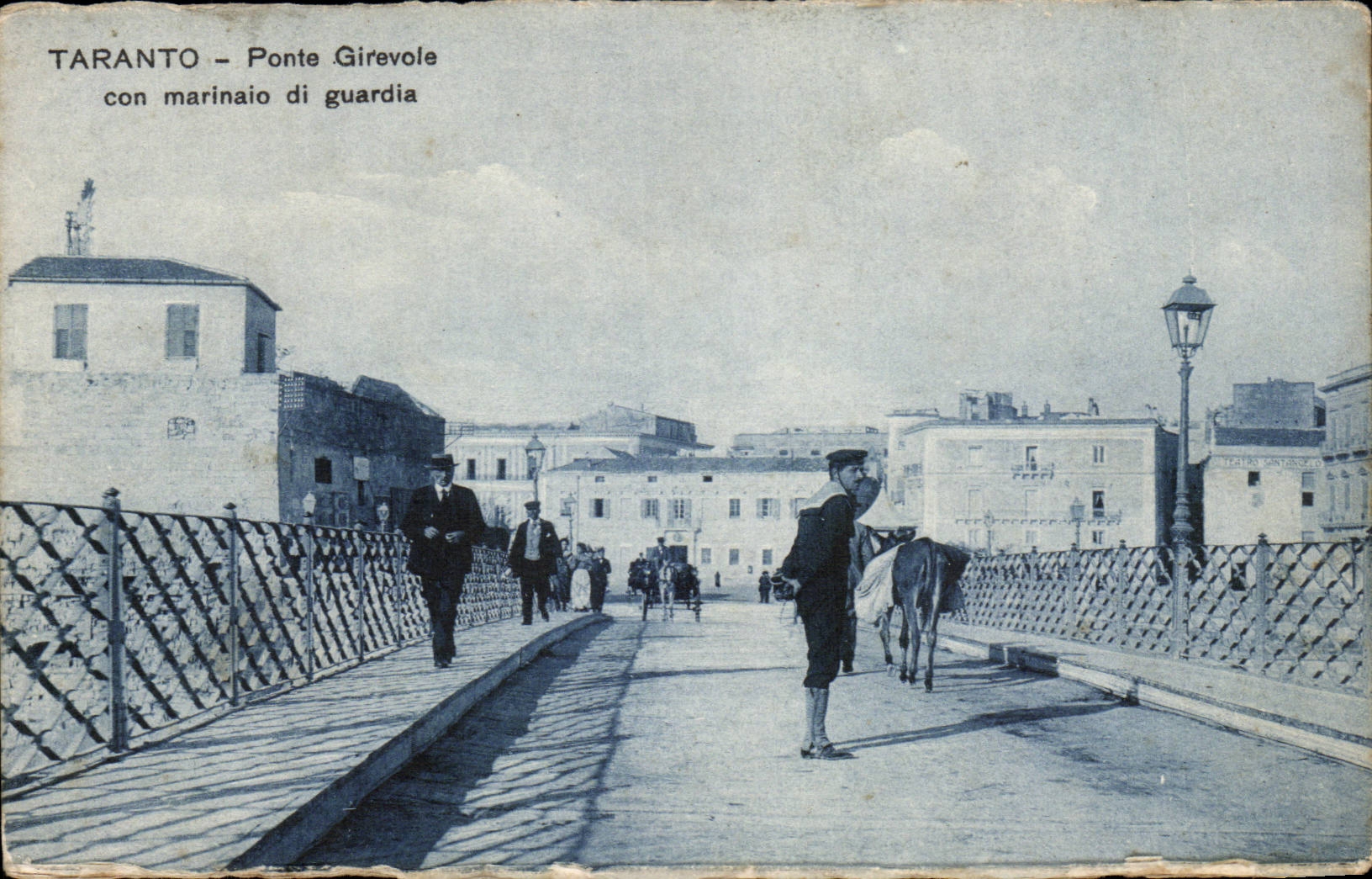 Italie - Italy - Italia - Taranto - Ponte Girevole - CPA 