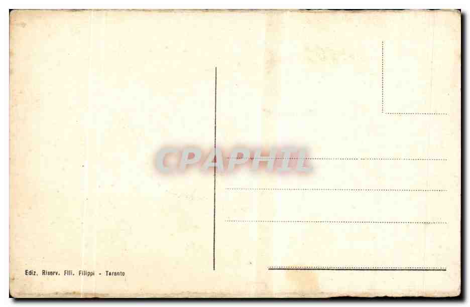 Italie - Italy - Italia - Taranto - Ponte Girevole - CPA  — Rückseite