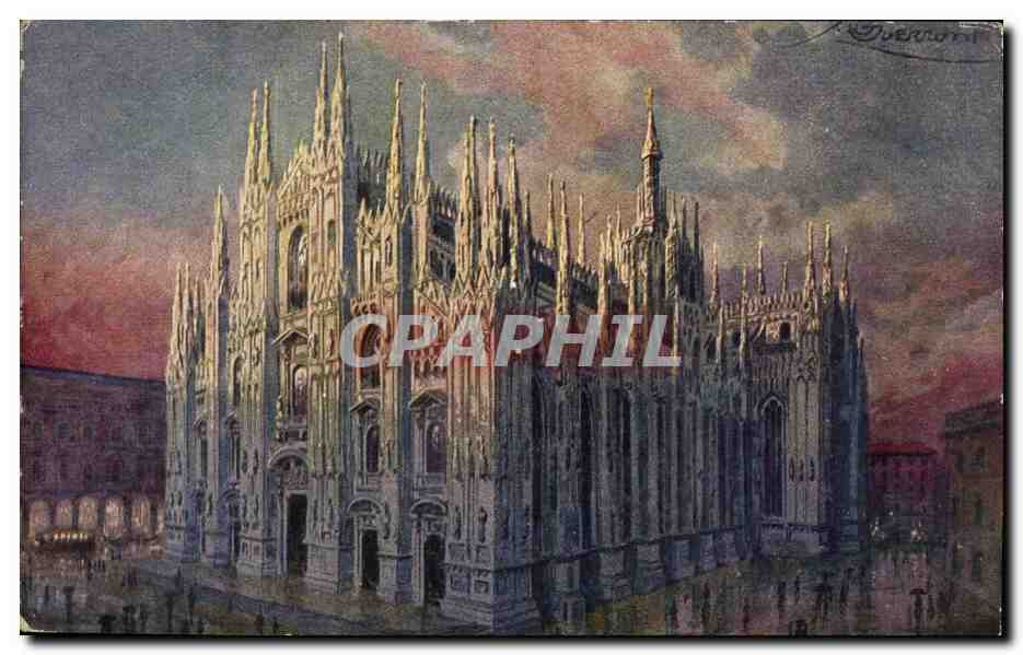 Italie - Italy - Italia - Milano - Milan - Duomo - CPA 