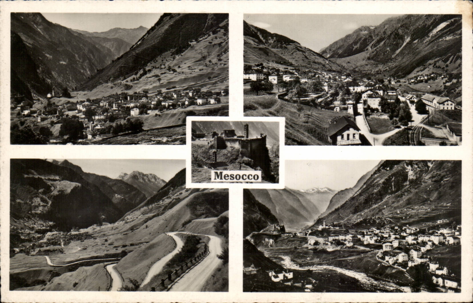 Suisse - Schweiz - Mesocco - Souvenir - CPA 