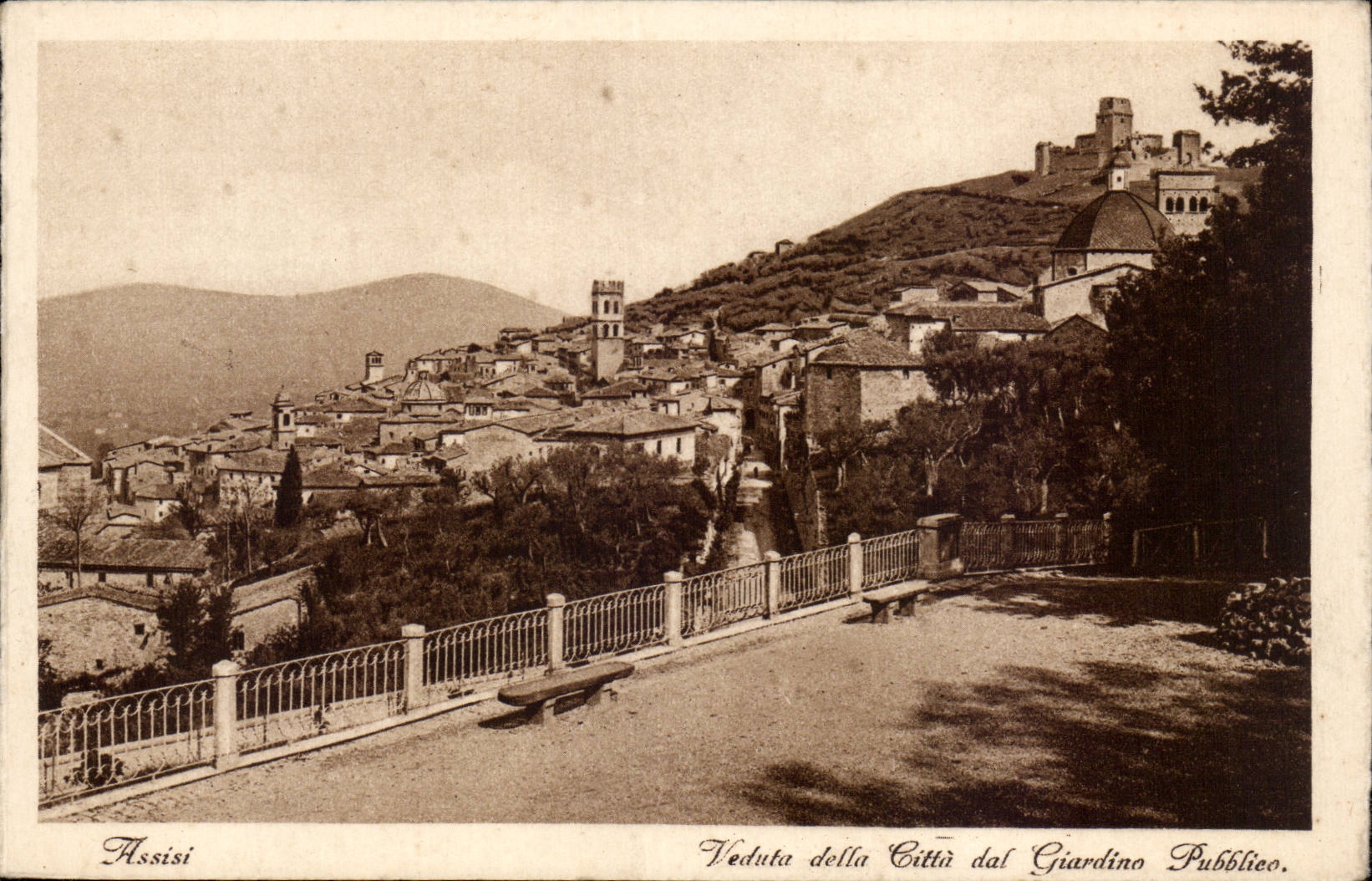 Italia - Italie - Italie - Assisi - Vue Generale - CPA 