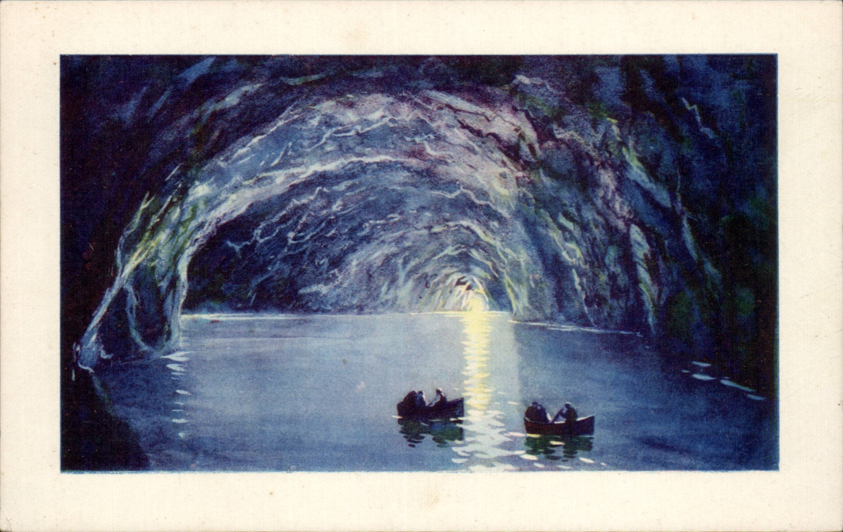 Italia - Italie - Italie - Capri - La Grotta Azzurra - CPA 