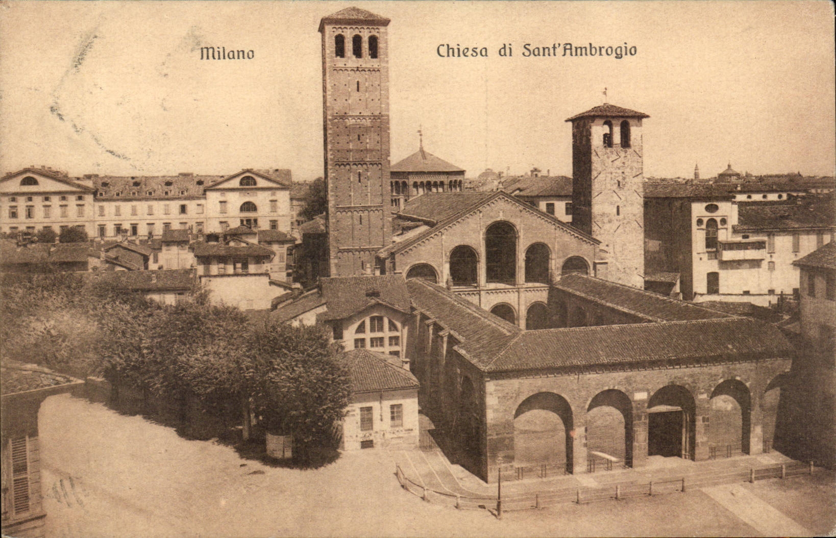 Italia - Italie - Italie - Milano - Milan - Chiesa di Sant'Ambrogio - CPA 