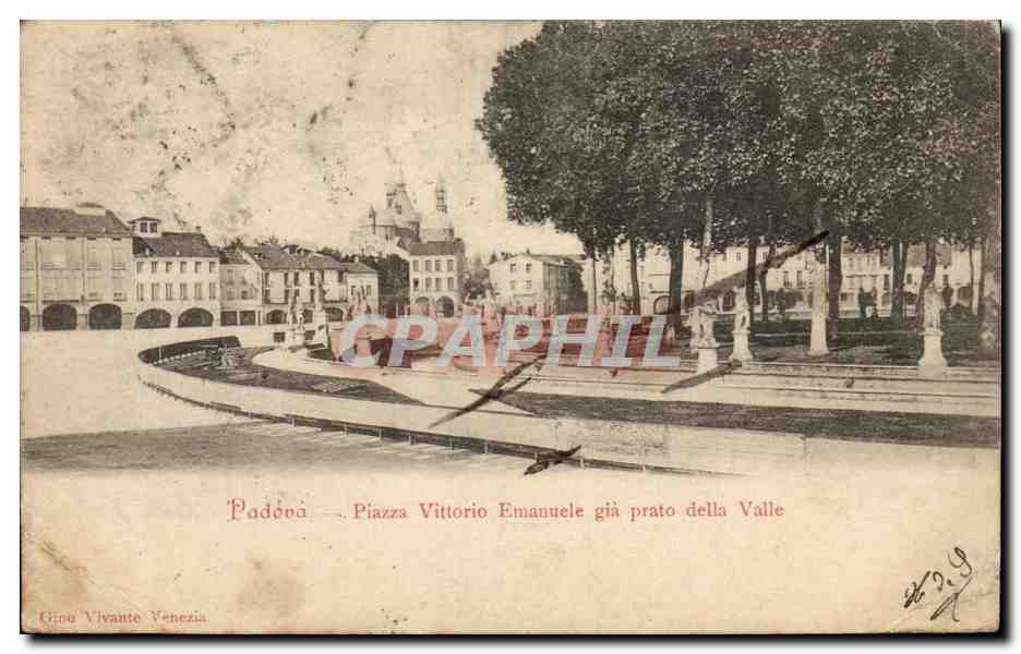 Italia - Italie - Italie - Padova - Padua - Piazza Vittorio Emanuele - CPA 