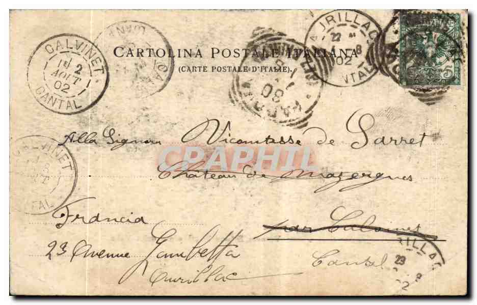 Italia - Italie - Italie - Padova - Padua - Piazza Vittorio Emanuele - CPA  — Rückseite