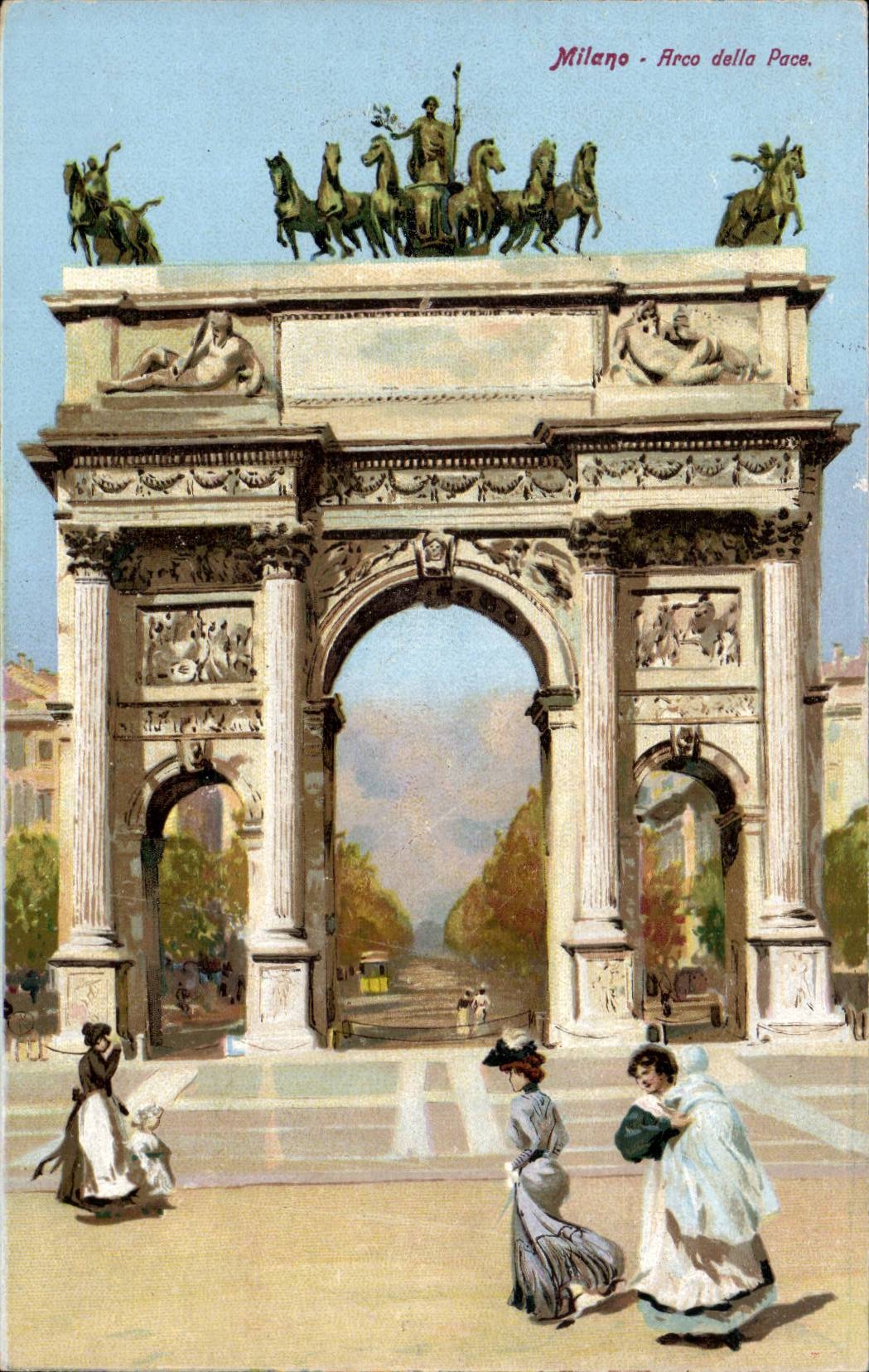 Italia - Italie - Italie - Milano - Milan - Arco dello Pace - CPA 