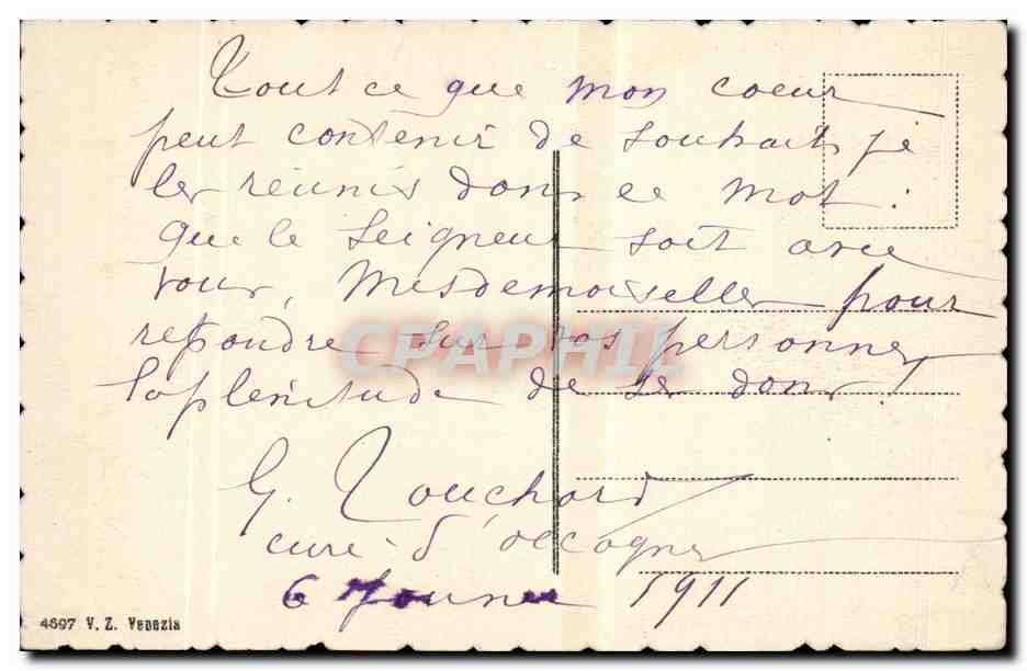 Italia - Italie - Italie - Venezia - Venice - San Marco - CPA  — Rückseite