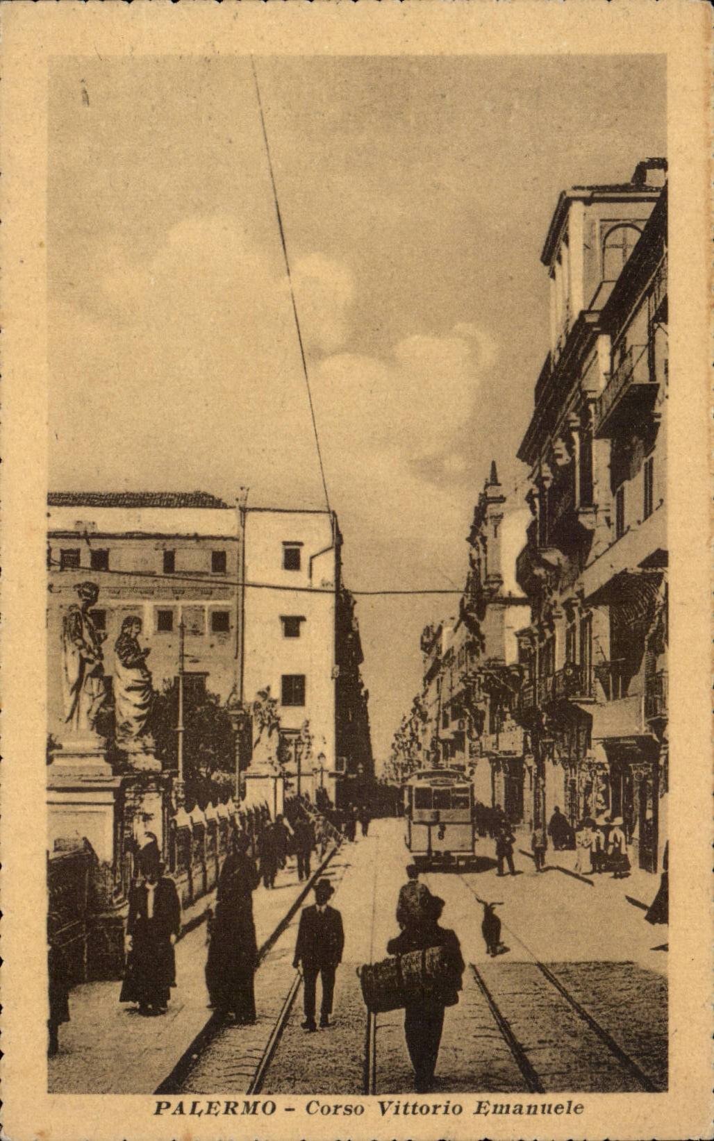 Italia - Italie - Italy - Palermo - Corso Vittorio Emanuele - CPA 