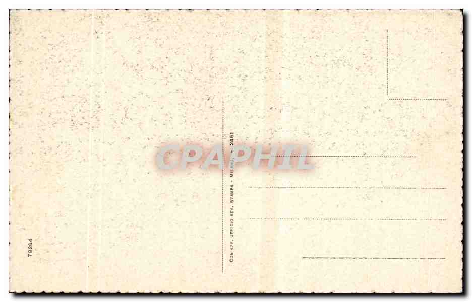 Italia - Italie - Italy - Palermo - Corso Vittorio Emanuele - CPA  — Rückseite
