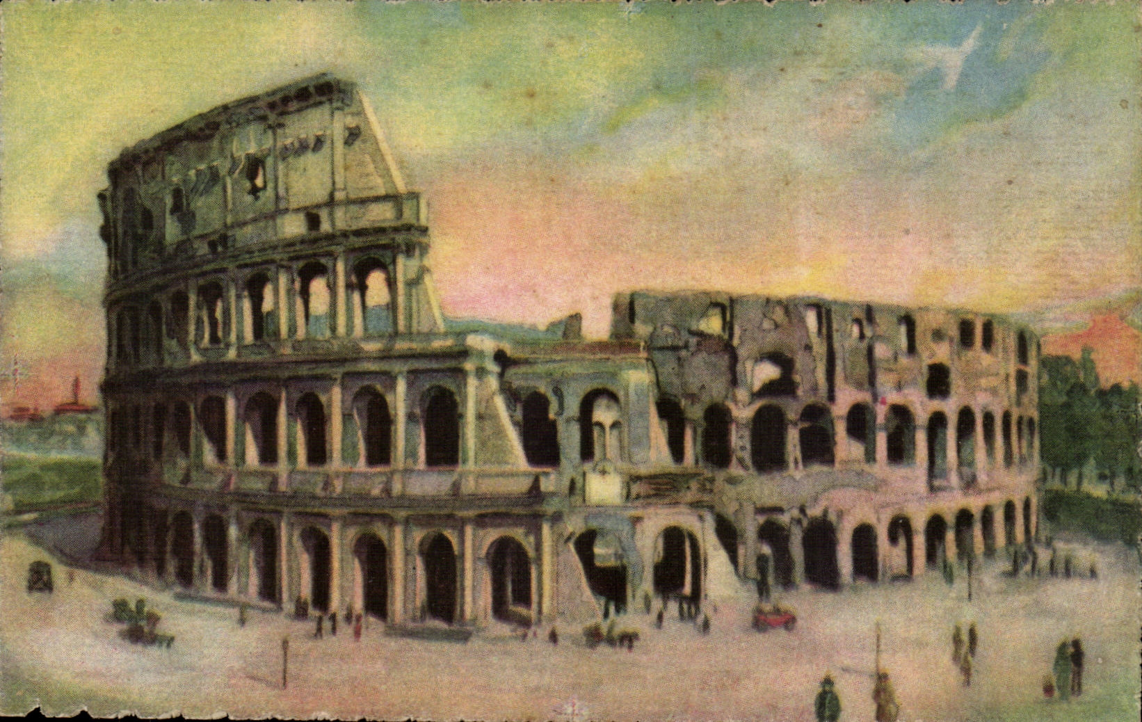 Italia - Italie - Italy - Roma - Rome - Colosseo - CPA 