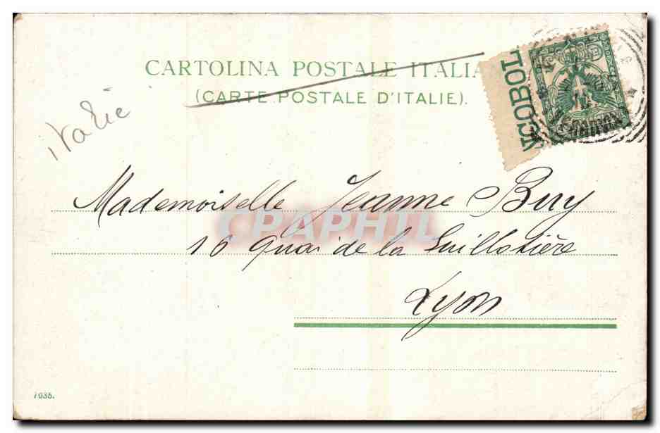 Italia - Italie - Italy - Venice - Venezia - S Marco - CPA  — Rückseite