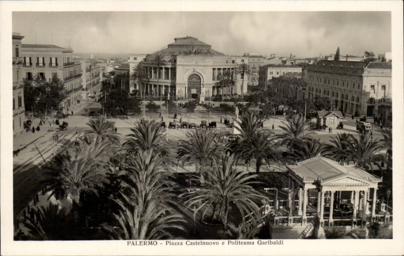 Italia - Italie - Italy - Palermo - Piazza Castelnuova - CPA 