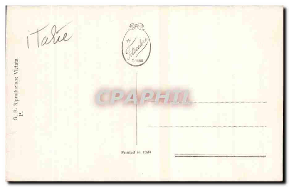 Italia - Italie - Italy - Palermo - Via Roma e Teatro - CPA  — Rückseite