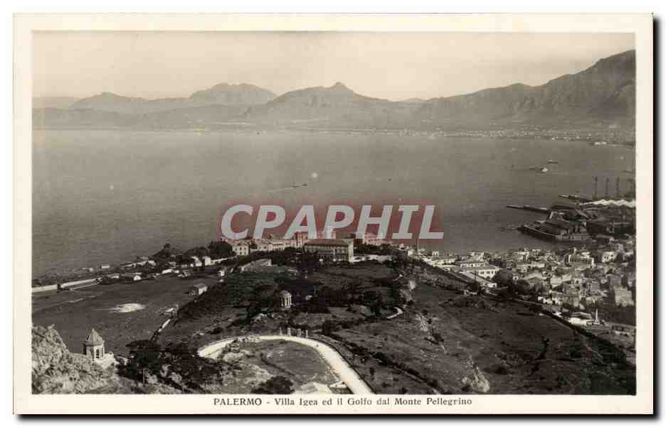 Italia - Italie - Italy - Palermo - Villa Igea - CPA 