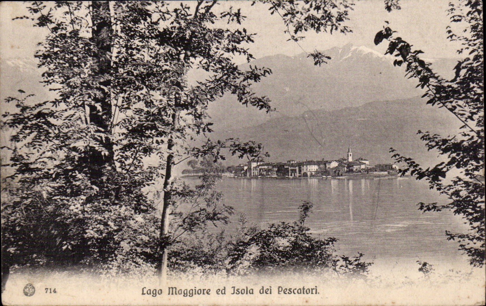 Italia - Italie - Italy - Lago Maggiore ed Isola dei Pescatori - CPA 