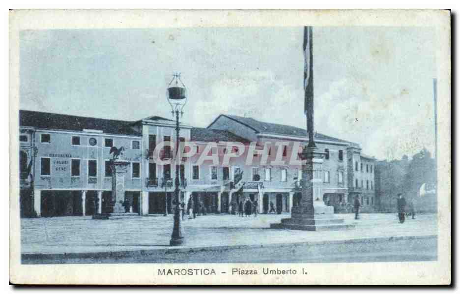 Italia - Italie - Italy - Marostica - Piazza Umberto I - CPA 