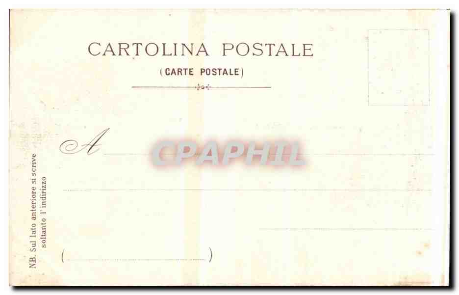 Italia - Italie - Italy - Venice - Venezia - Rio Contarini - CPA  — Rückseite