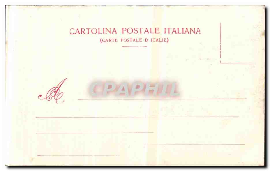 Italia - Italie - Italy - Torino - Turin - Piazza Castello - CPA  — Rückseite