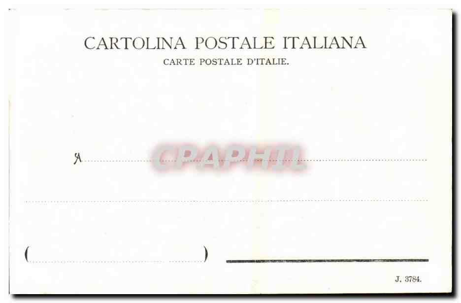 Italia - Italie - Italy - Genova - Genoa - Mura delle Grazie - CPA  — Rückseite